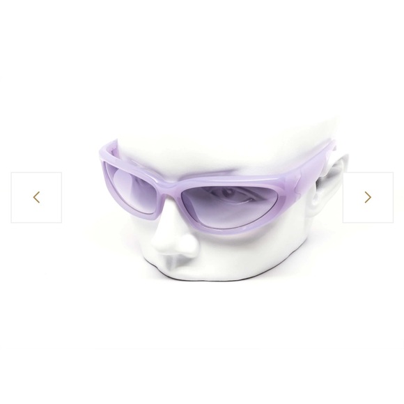 **NEVER WORN** retro purple wrap around Swift Oval Color Fashion sunglasses - Picture 1 of 2